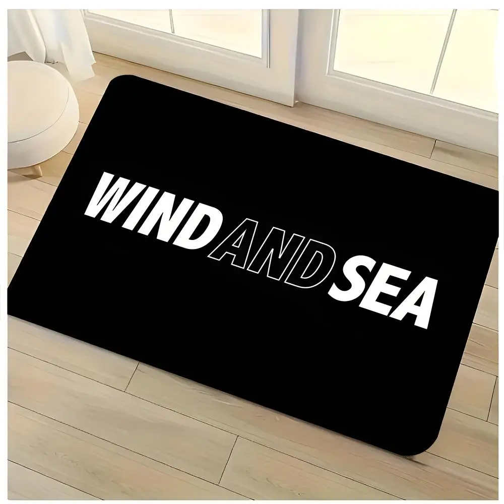 Streetwear Brand Rugs - ストリートウェアファッション衣料ブランド W-WIND AND SEA フロアマット 洗える吸水性フランネルドアマット