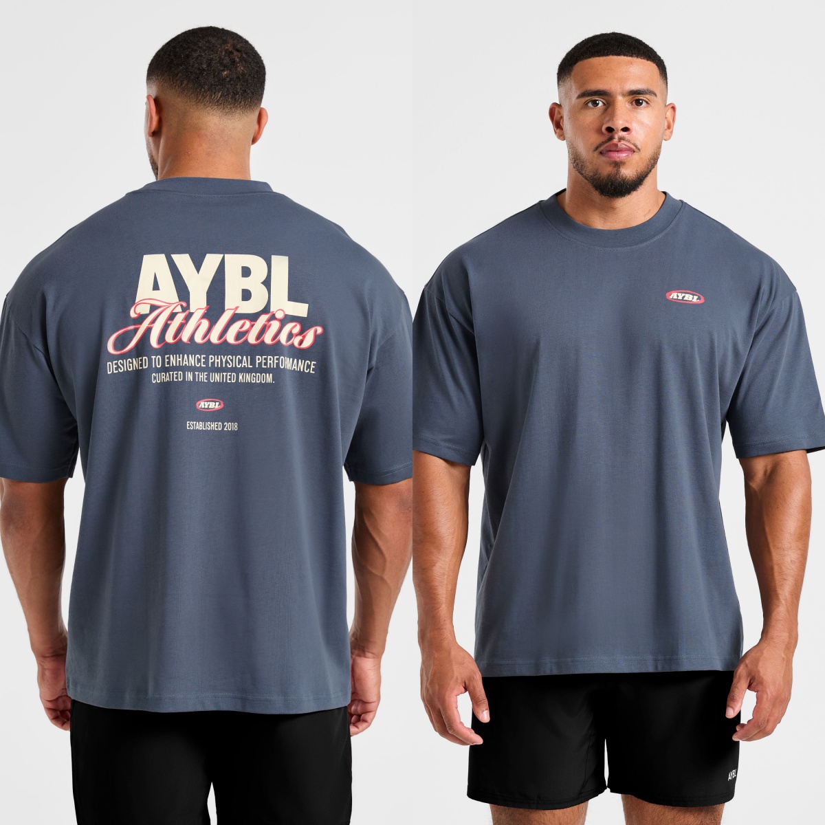 Streetwear Gym Brand - クラシックアスレチックスクリプトオーバーサイズファッションジムフィットネススポーツブランド Tシャツコットングラフィック Tシャツ男性女性夏ストリートウェア