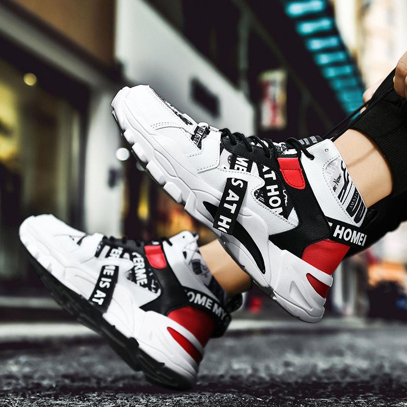 Japanese Brand Streetwear Vintage - 男性と女性のためのスポーツシューズ,厚くて伸縮性のあるテキスタイルスニーカー,ハイトップ,ランニング,トレーニング,GMD-0569