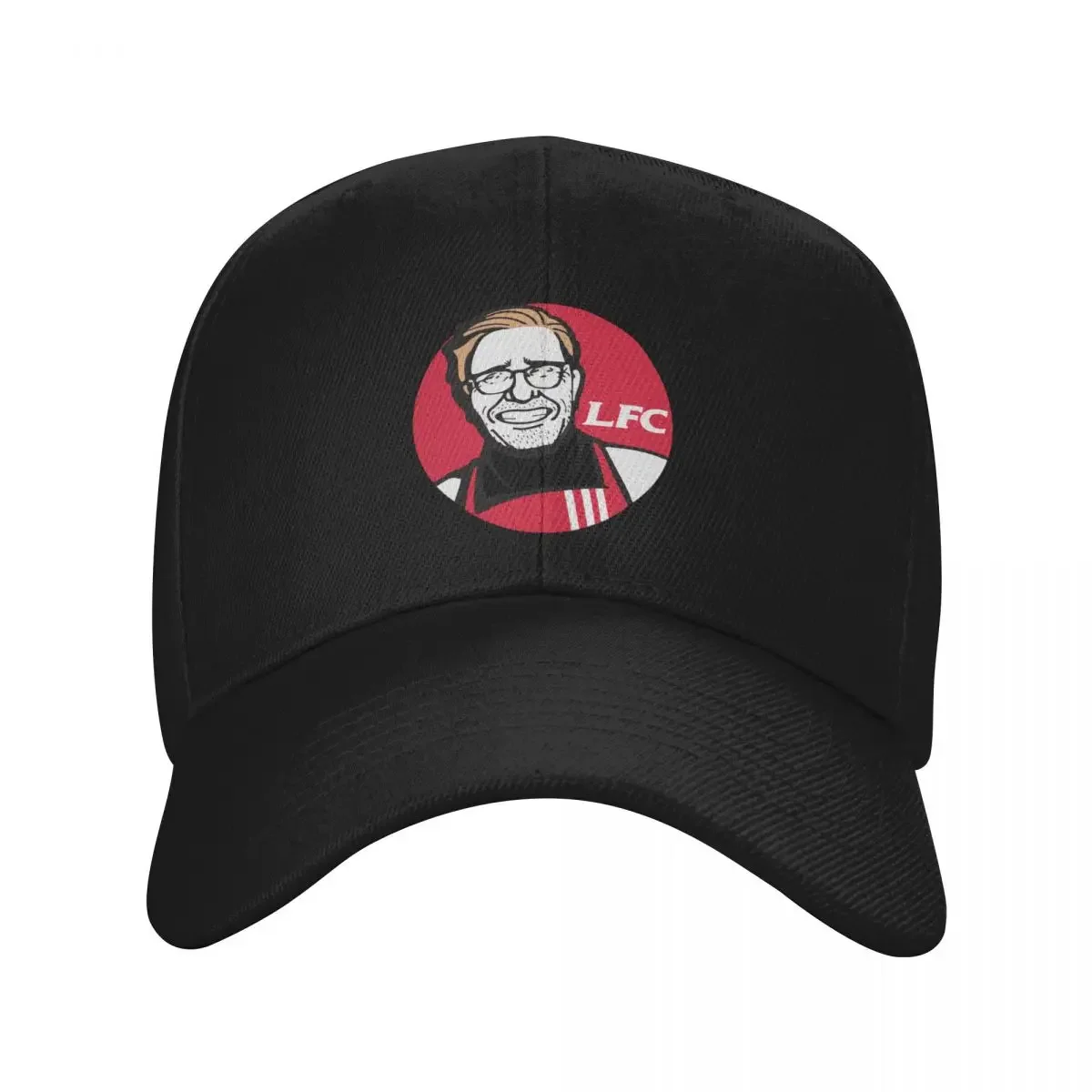 Streetwear Brand Red Logo - レッド・クロップ・ロゴ・ベースボールキャップ 高級ブランド レイブ 楽しい帽子 ストリートウェア レディース