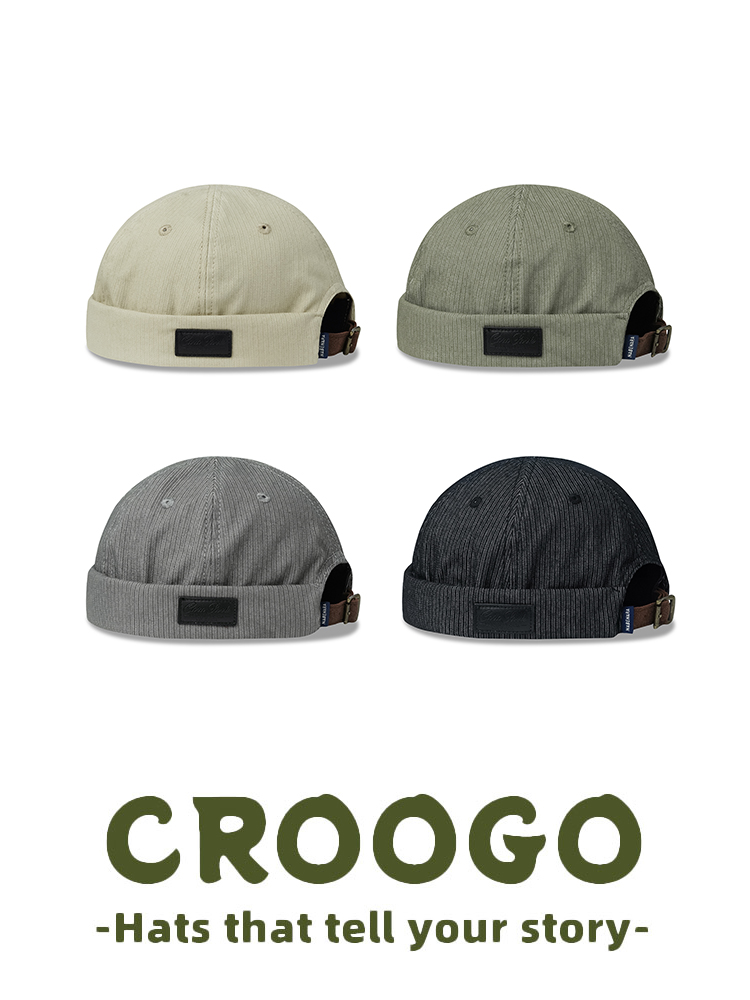 Streetwear Brand Hong Kong - CROOGO アメリカのトレンディなブランド パッチワーク ハティホップ セーラーキャップ レトロ香港スタイル
