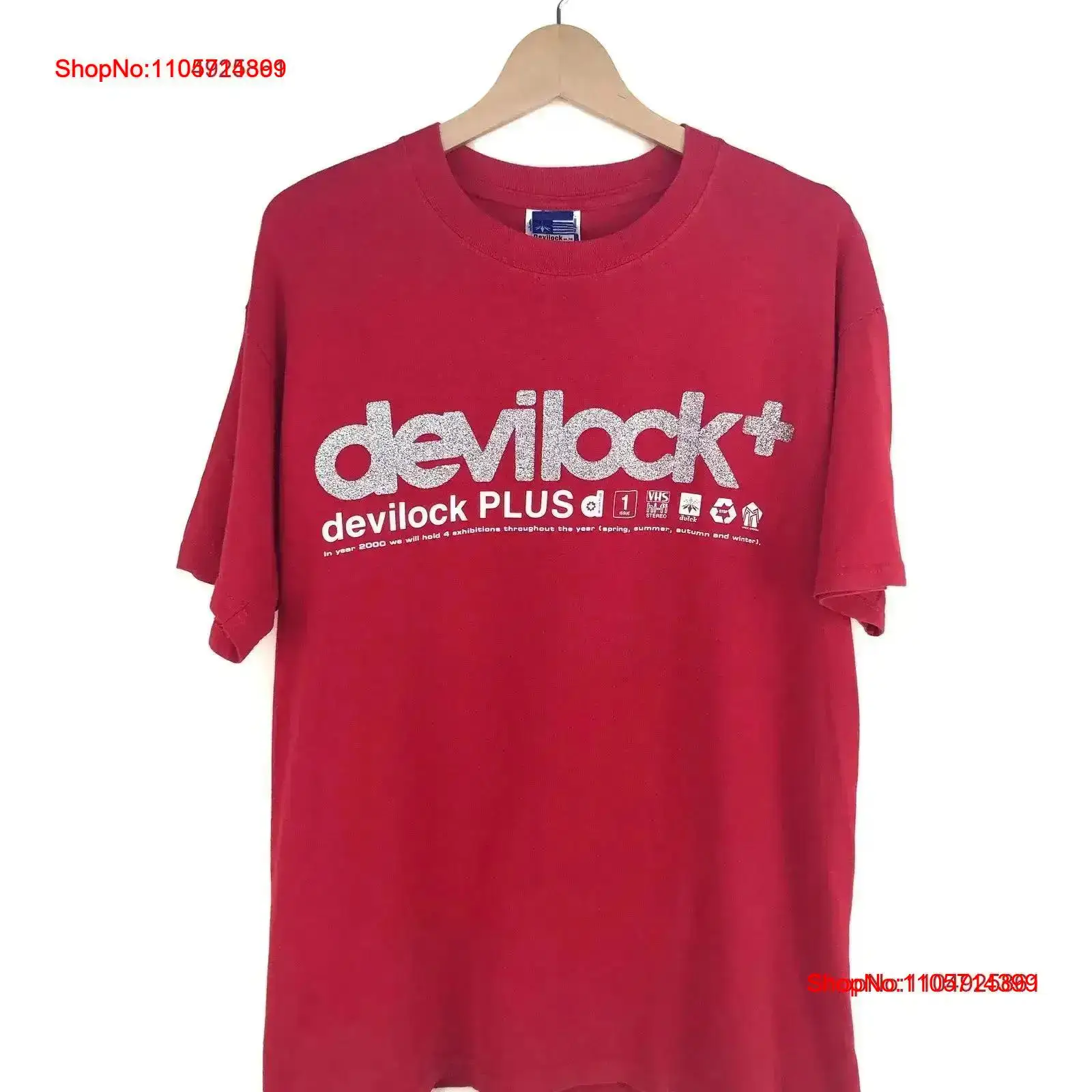 Japanese Brand Streetwear Vintage - ヴィンテージ DEVILOCK PLUS Tシャツ ストリートウェア Mサイズ