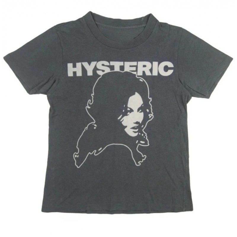 Streetwear Girl Brand - ヴィンテージガールポートレートストリートトレンディブランド Tシャツコットングラフィック Tシャツ男性女性夏ストリートウェア
