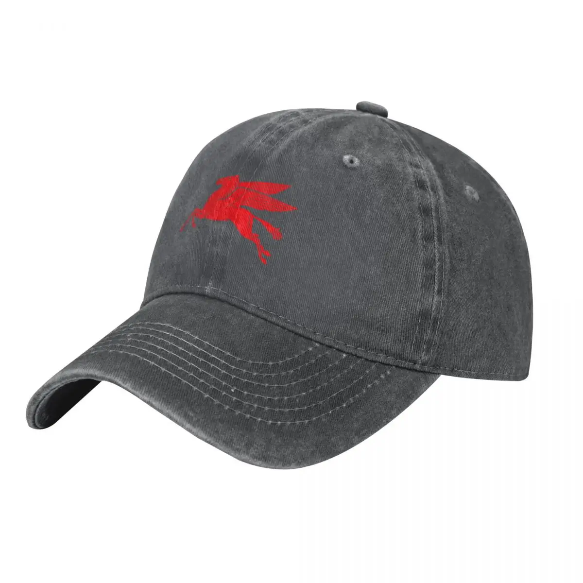 モービルオイルヴィンテージサインロゴ - レッドペガサス野球 - Streetwear Brand Red Logo のレビューと価格