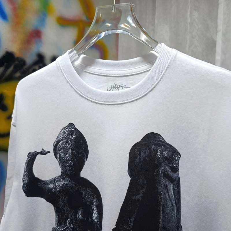 夏白通気性綿ユートピアサボテンジャック Tシャツ三次元石像パ - Cactus Jack Tee のレビューと価格