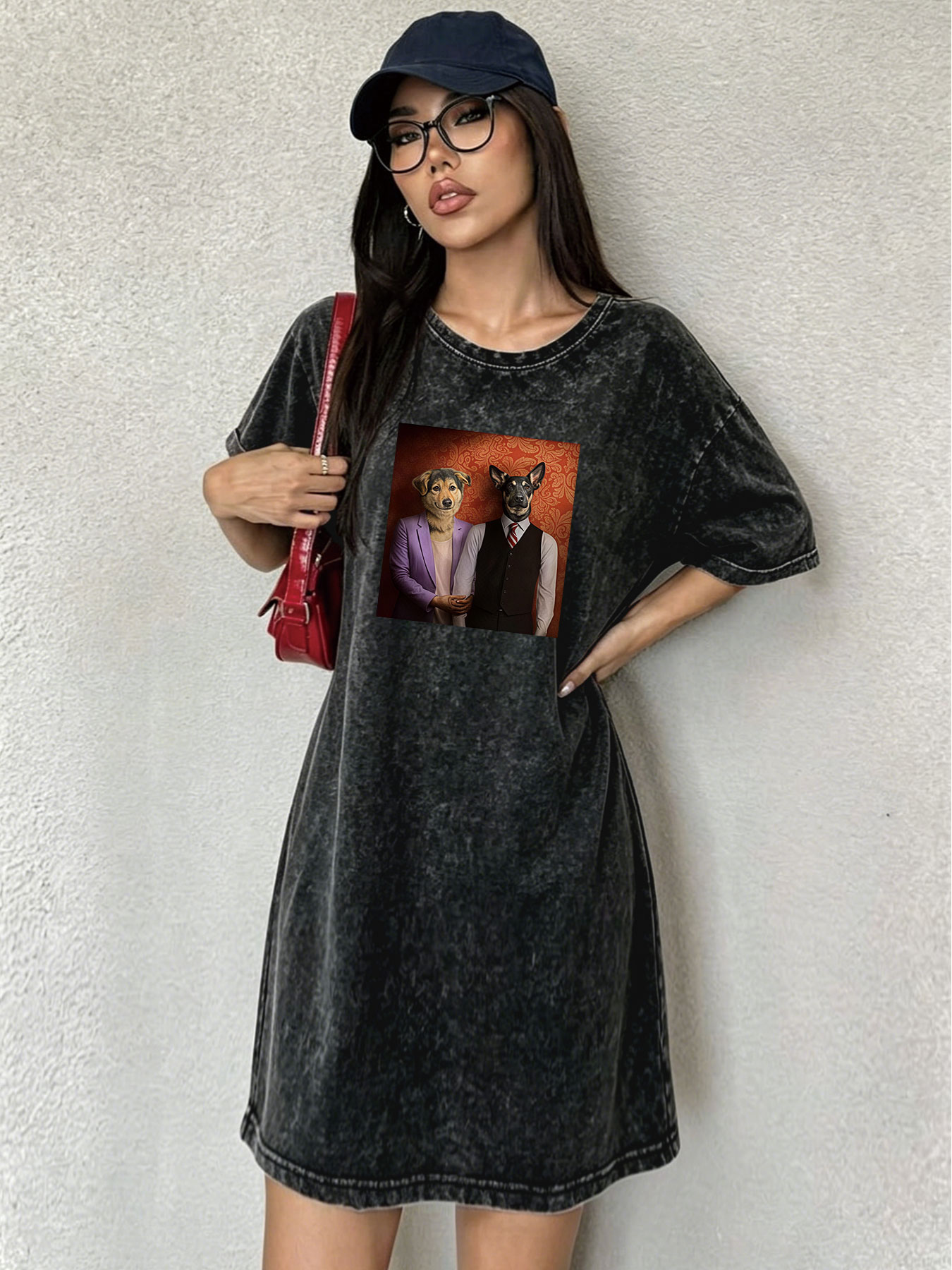 ヴィンテージ風ウォッシュ加工ダメージTシャツワンピース（レデ - Japanese Brand Streetwear Vintage のレビューと価格