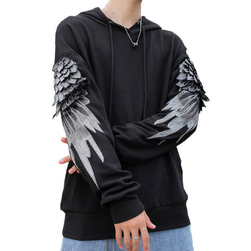 刺embroideredのスウェットシャツ,フード付きスウェ - Streetwear Brand Cheap のレビューと価格