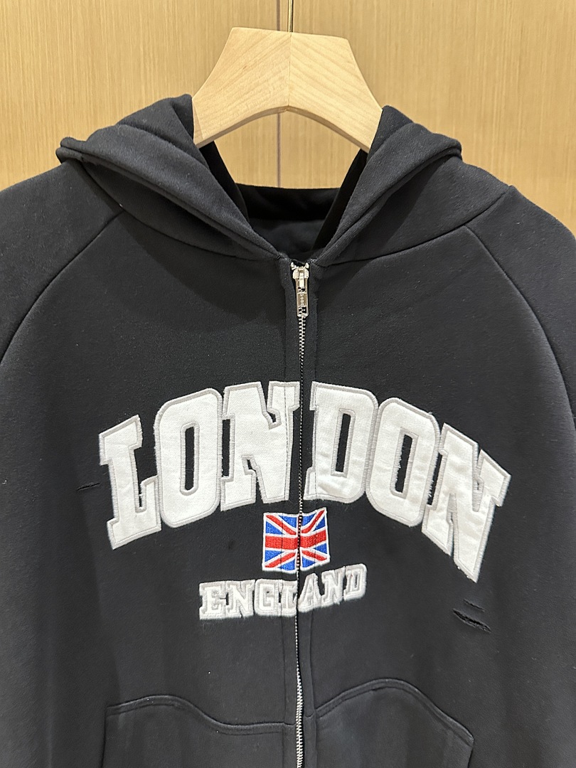25S ウォッシュド デコンストラクテッド ロンドン 刺繍  - Streetwear Brand London のレビューと価格